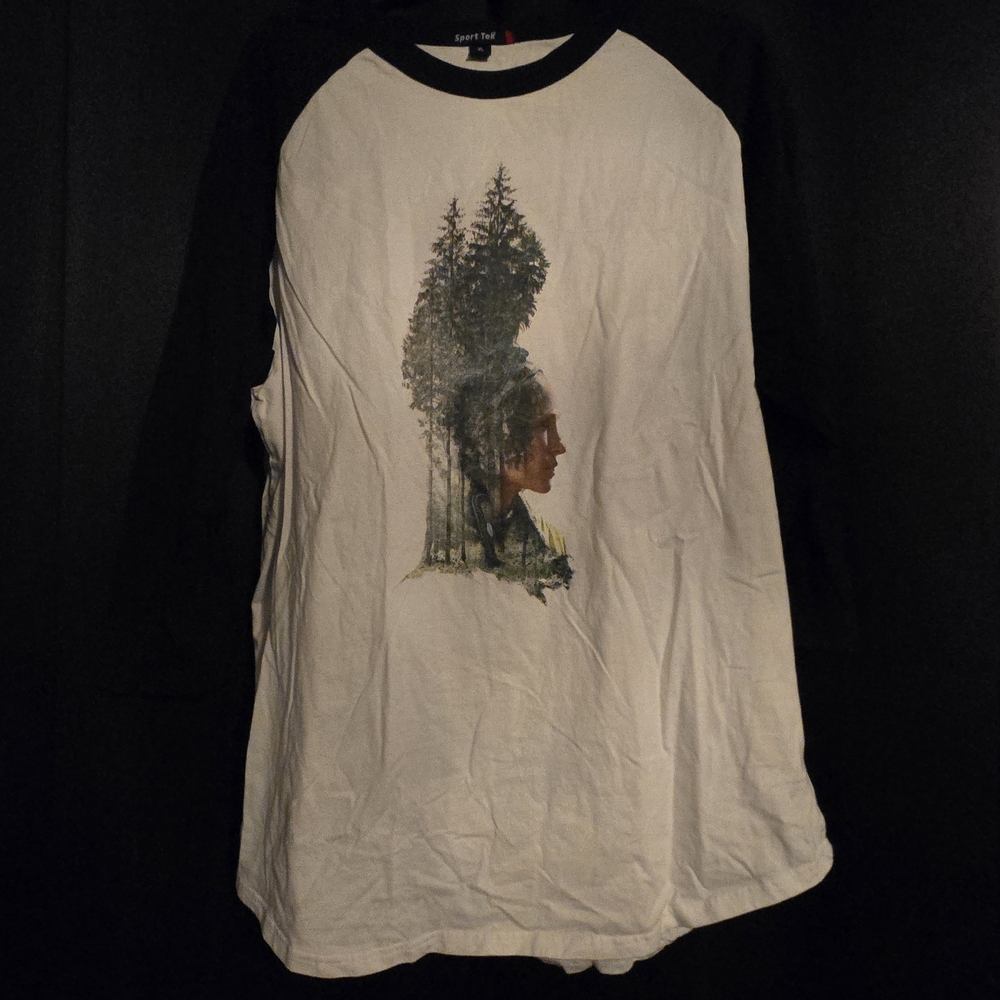 Sport-Tek Pow Wow 2015 Long Sleeve Graphic Tee | XL | “My Roots Run Deep”